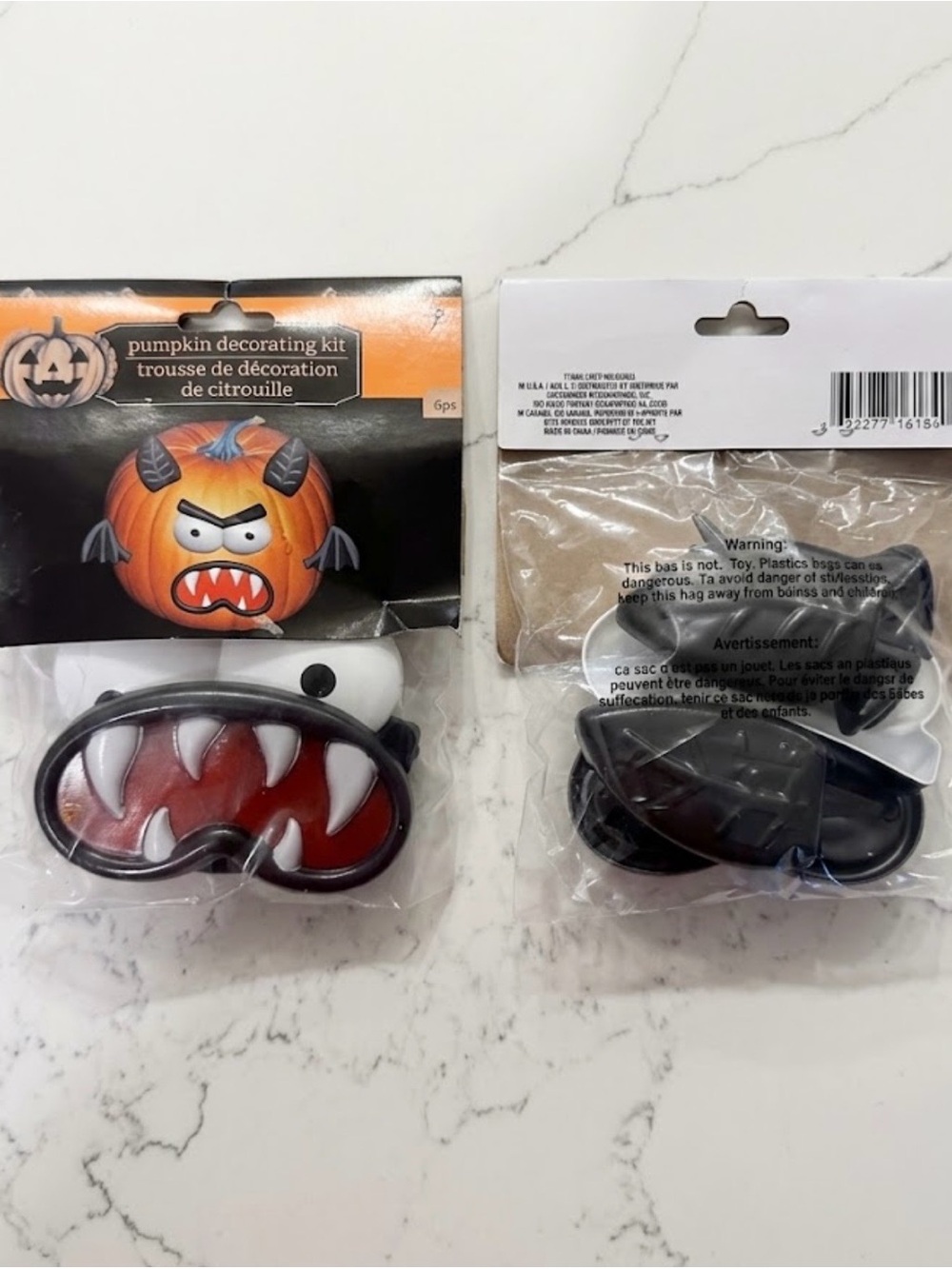 Halloween pumpkin decorating kit nwt